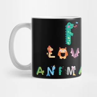 I Love Animals Mug